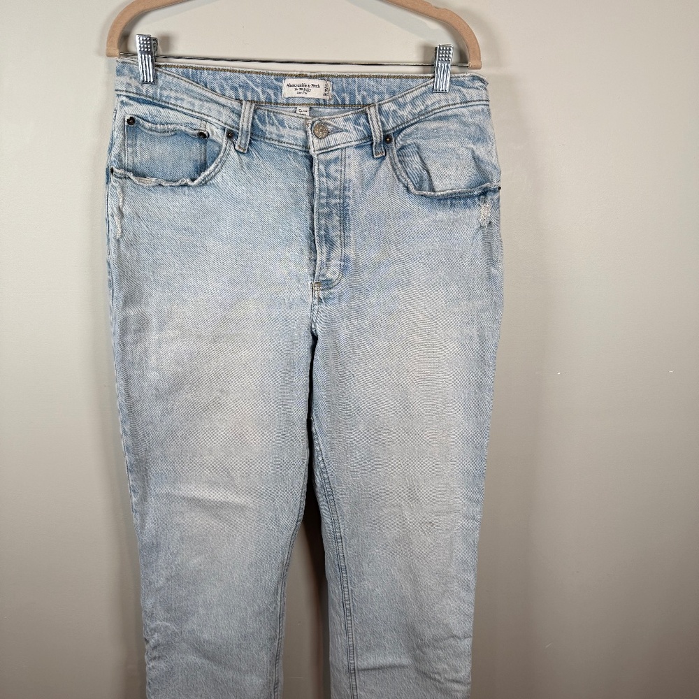 Abercrombie & Fitch The '90s Baggy Low Rise Curve Love Size 31/12R